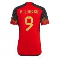 Belgia Romelu Lukaku #9 Hjemmedrakt VM 2022 Kortermet